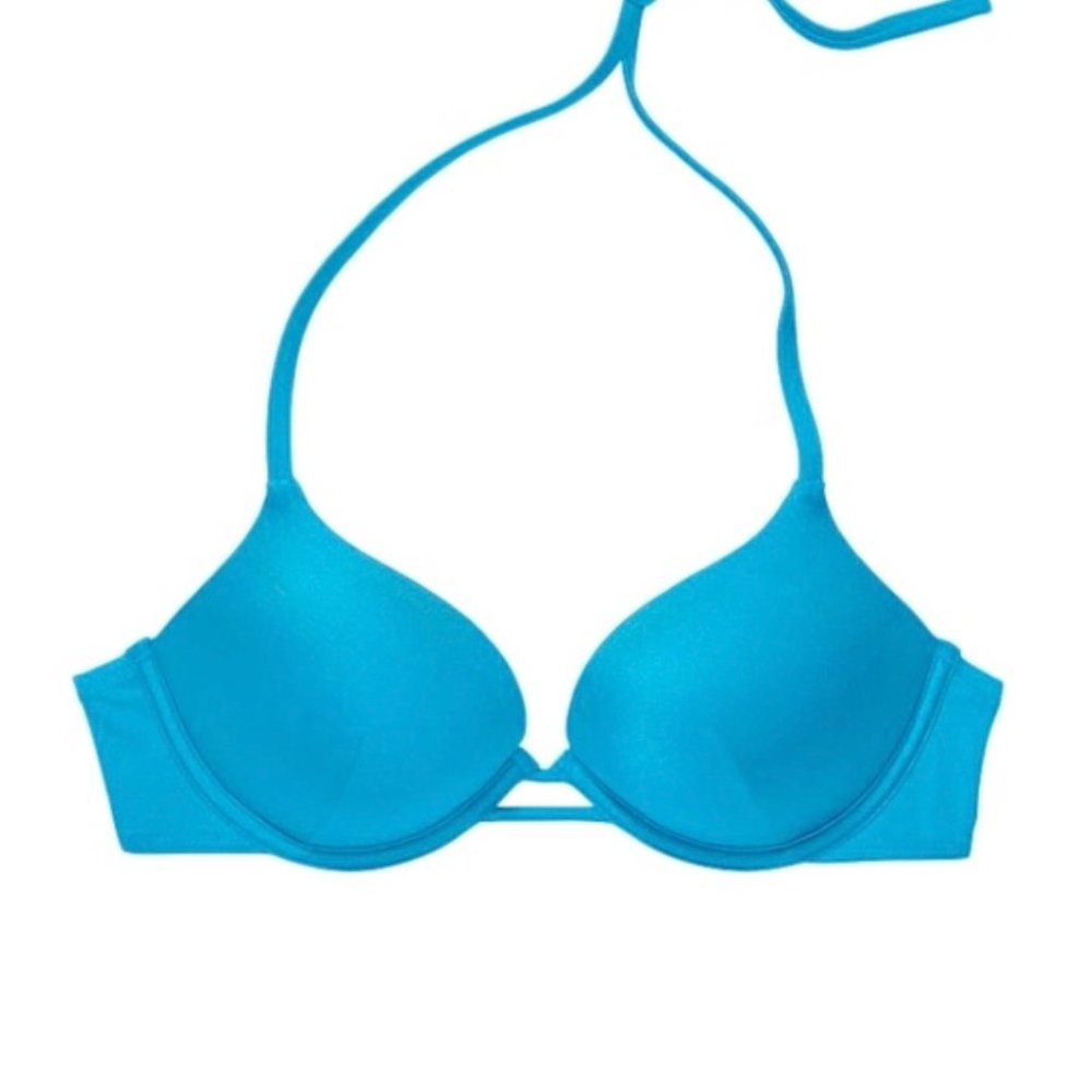 34B Medium Halter BOMBSHELL ADD 2 CUPS Swimsuit Set Bikini Swim Top - Picture 7 of 15